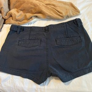 Navy blue Abercrombie cargo shorts